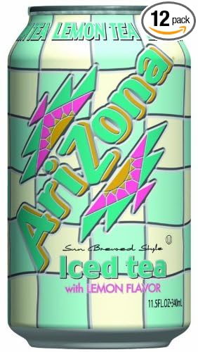 Arizona Lemon Tea, 11.5-Ounce (Pack of 12)